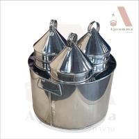 ราคา หม้อข้าวเกรียบปากหม้อ ฝา 2 และ 3 รู สแตนเลส หม้อทำขนมข้าวเกรียบ (22340266786)