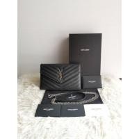 ราคา กระเป๋าสะพาย YSL woc 7.5 มือสองของแท้ (43368607948)
