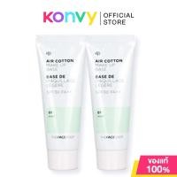 ราคา The Face Shop Air Cotton Make Up Base SPF30 PA++ [35ml x 2pcs] #01 Mint เดอะ เฟส ชอป เมคอัพเบสสีเขียว. (3943662656)