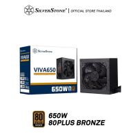ราคา SILVERSTONE POWER SUPPLY VIVA 650 80 PLUS Bronze 650W (9147094617)