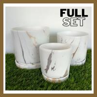 ราคา Pasu bunga seramik กระถางต้นไม้หินอ่อน กระถางเซรามิค กระถางเซรามิค pasu seramik. แจกันเซรามิค (20389048922)