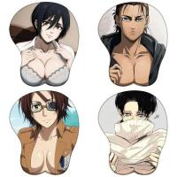ราคา อะนิเมะบนTitan 3DซิลิโคนMousepadโจมตีMikasa Eren Levi Hange Annieสายรัดข้อมือแผ่นรองเมาส์Hentaiเซ็กซี่ข้อมือแผ่นรองเม้าส์ (26434391635)