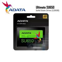 ราคา ADATA SU650 SSD 120GB (RW Up to 520/450MB/s) ประกันศูนย์ 3 ปี (27066016633)