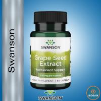 ราคา Swanson Superior Herbs Grape Seed Extract (Standardized) 200 mg / 60 Caps (25422059007)