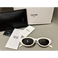 ราคา แว่นตากันแดด Celine Cat eye Sunglasses White️ (29952265241)
