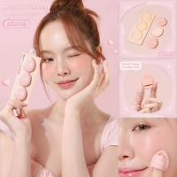 ราคา เมลินดา พัฟจิ๋ว สวมนิ้ว 1 เซ็ท 3 ชิ้น MEILINDA DETAIL FITTING CUSHION PUFF (25124430428)