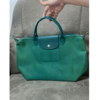 ราคา กระเป๋า ลองชอมของแท้ 100% สีเขียวเหนี่ยวทรัพย์ งามมาก Longchamp Le Pliage Neo Emerald - Large (29419064368)