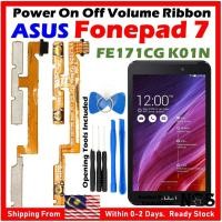 ราคา On Off Volume Flex Cable Ribbon สําหรับ ASUS Fonepad 7 FE171CG K01N พร้อมเครื่องมือเปิดโทรศัพท์ (42265814831)