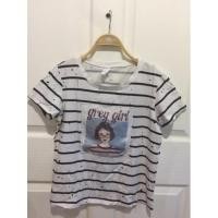 ราคา มือสองเสื้อยืดผ้านิ่มใส่สบายsize S-m (12925974244)