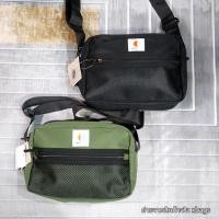 ราคา Carhar สะพายข้างใบใหญ่จุของได้เยอะ ตาข่ายด้านหน้า มีช่องเล็ก ๆ หลายช่อง สายสะพายยาว (40808876883)