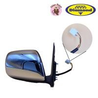 ราคา กระจกมองข้างไฟฟ้า วีโก้ กระจก วีโก กระจกไฟฟ้าวีโก้ ปรับไฟฟ้า ตราเพชร (สายไฟ 3 สาย) ชุบโครเมียมTOYOTA VIGO 2004-2010 (27257614728)
