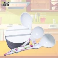ราคา NJLED LIGHT K ช้อนเมลามีนด้ามยาว ช้อน ทัพพี กระบวยเมลามีน ช้อนซุป ช้อนตักข้าว ช้อนตักอาหาร ถ้วยเมลามีน พร้อมฝาปิด (3948802533)