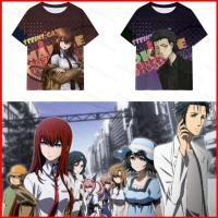 ราคา เสื้อยืดแขนสั้นธีมอนิเมะ Steins;Gate สำหรับฤดูร้อน SN1 (41373476237)