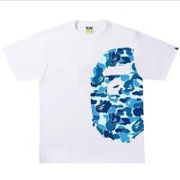 ราคา BAPE ABC CAMO SIDE BIG APE HEAD TEE - BLUE LOGO (24031189186)
