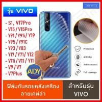 ราคา ❌พร้อมส่ง❌ ฟิล์มหลัง ฟิล์มเคฟล่า Vivo Y3s V17pro S1 Y12 V15Pro V15 Y91C Y91 Y95 Y91i Y93 Y17 Y71 V11 V11i V9 Y19 (2635777289)