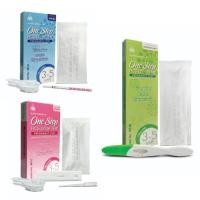 ราคา [PACK 5] ONE STEP Pregnancy 1 Test/กล่อง ชุดทดสอบการตั้งครรภ์ ที่ตรวจครรภ์ (25818830978)