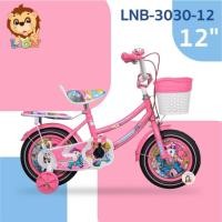 ราคา จักรยานเด็ก 12นิ้ว น้องแมว CAT มีกระดิ่ง มีตระกร้าหน้า สูบลมได้ รถจักรยานเด็ก สวยๆ จักรยาน 3030 (7659133049)