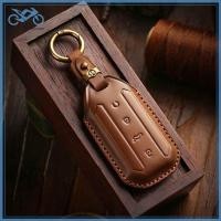 ราคา EVER Top Grain ฝาครอบกุญแจหนังสําหรับ Chery Omoda Jaecoo 7 Oumengda C7 W/ แหวนโลหะและสายหนัง, เต็มห่อ Anti-Scratch TH (43375676664)