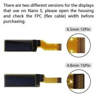 ราคา 6PCS OLED LCD Display Module, 0.91" 4 Wire SPI Serial OLED Screen Driver,128x32 3.3V ~ 4.2V for Ledger Nano S (44900720161)