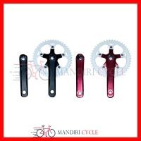 ราคา Crank Single Speed 46T Alloy Bicycle Gear FIXIE MINION (4983436168)