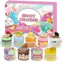 ราคา ปฏิทินนับถอยหลังจุติ 24 วันของ Surprs พร้อม DIY Slime Craft Kit - ชุดของเล่นคริสต์มาสที่น่าสนใจ (43425902969)