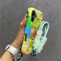 ราคา ที่มีสีสันสีเหลือง-สีเขียว/สีรุ้ง/แหวนคู่หนา/รู้สึกผิวซิลิโคน/ซุปเปอร์ป้องกันการล่มสลายเข้ากันได้กับ ไอโฟน (28514591675)