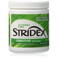 ราคา พร้อมส่งStridex Sensitive with Aloe สูตรอ่อนโยน 90 แผ่น (1364475688)