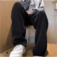 ราคา American Trend Mens All-Match กางเกงลําลองทรงตรงทรงหลวมสไตล์ใหม่ (28462955982)