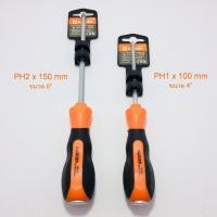 ราคา ไขควงทะลุปากแฉก HARDEN ขนาด 4 นิ้ว 6 นิ้ว ไขควงแฉก (17621057174)