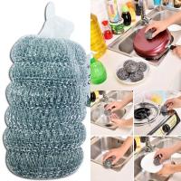 ราคา ฝอยขัดหม้อ ฝอยใช้ขัดสแตนเลส แพ็ค6 (25776087956)