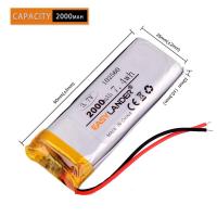 ราคา 3.7V 2000mAh 102560 Lithium Polymer Rechargeable Battery Accumulator Li ion lipo cell For E-book power bank DIY Tablet P (29312488503)