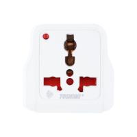 ราคา ปลั๊กไฟ สวิทช์ ปลั๊กสามตา ไฟบ้าน TRAVEL POWER ADAPTER TOSHINO DD-P4S ปลั๊กแปลง 2 ขากลม DD-P4S TOSHINO (6507570231)