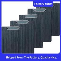 ราคา คลิปบอร์ด 5 แพ็คกระดานคลิปบอร์ดไม้คลิปบอร์ดขนาดตัวอักษร ก4 คลิปบอร์ดบันทึกคลิปบอร์ดแฟ้มลายไม้ติดตั้งง่าย (40256400224)