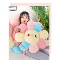 ราคา หมอนดอกทานตะวันยิ้มน่ารักเบาะของเล่นตุ๊กตา (42925339170)