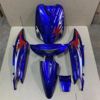 ราคา ชุดสี กาบรถ แฟริ่งรถ เฟรมรถ ชุดสีมอเตอร์ไซค์ mio รุ่นแรก มิโอ ตัวเก่า ยกชุด6ชิ้น สีน้ำเงิน ลายmx (27250186611)