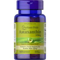 ราคา Puritan Astaxanthin 10 mg 60 softgels แอสตาแซนธีน สารสกัดจากสาหร่ายสีแดง (27617872475)