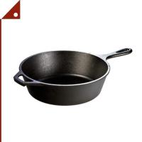 ราคา Lodge : LDGL8DSK3PLT* กระทะเหล็กหล่อทรงลึก Pre-Seasoned Cast Iron Deep Skillet, Black, 3 Quart (42259373697)
