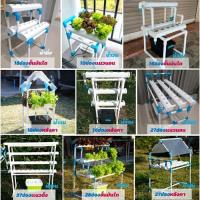 ราคา The Hugs Shop ชุดปลูกผักไฮโดรโปนิกส์ น้ำวน ชุดปลูกไฮโดรโปนิกส์น้ำนิ่ง อุปกรณ์พร้องปลูก (42660598156)