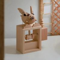 ราคา Influencer Flying Pig Music Box เฟอร์นิเจอร์ของขวัญกล่องดนตรี (42103676434)