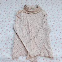 ราคา เสื้อลายดอกคอเต่า แขนยาว ตัวใหญ่แบรนด์ญี่ปุ่นมือสอง (42001214554)