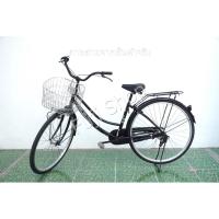 ราคา จักรยานแม่บ้านญี่ปุ่น - ล้อ 27 นิ้ว - มีเกียร์ - สีดำ [จักรยานมือสอง] (27363628429)