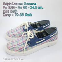 ราคา Ralph Lauren Breeana (39-24.5) รองเท้ามือสองของแท้ (1897530190)