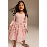 ราคา H&M(เอชแอนด์เอ็ม) ชุดเดรสตกแต่งโบว์ เด็กผู้หญิง 1210970_1 (23186309834)