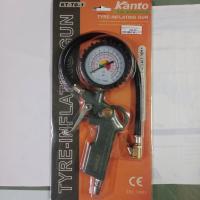 ราคา KANTO หัวเติมลม+เกจ์วัดสายอ่อน รุ่น KT-TG-1 Tyre -inflating gun (20961834420)