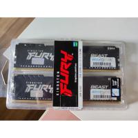 ราคา แรมมือสอง DDR4 (3200) 32GB (16x2) Kingston Fury Beast (22108402749)