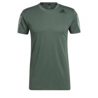ราคา เสื้อยืดออกกำลังกาย Adidas Training HEAT.RDY 3-Stripes tee Size XS สีเขียว ของแท้100% (21522841096)