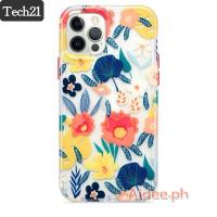 ราคา Tech21 Rhododendron เคสสําหรับ Iphone 12 12mini 12pro Max เคสใสป้องกันการตก (43075512643)