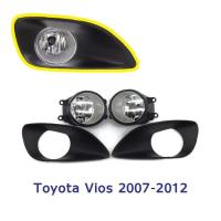 ราคา ไฟตัดหมอก วีออส โตโยต้าวีออส Toyota Vios 2007-2012 ไฟตัดหมอก ไฟสปอร์ตไลท์ ครบชุด (24330458403)