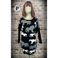 ราคา "พร้อมส่ง"ชุดเซตไหมพรม ลายม้า เสื้อ+กระโปรงสั้น (สินค้ามีตำหนินิดหน่อยนะคะ) (3673229010)