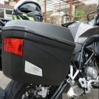 ราคา กล่องเอนกประสงค์ติดข้างรถมอเตอร์ไซด์ KAPPA รุ่น K22N/N-S สีดำไฟสีส้ม (KAPPA Side BOX K22N/N-S ) 22L 1 คู่ (6920564210)